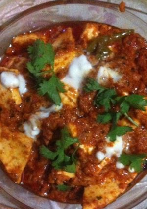 A picture of Paneer Butter Masala.