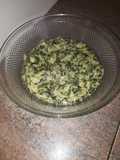 Creamed spinach