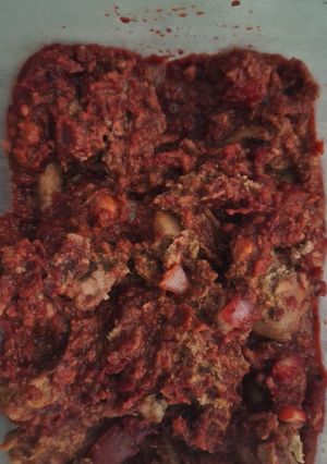 A picture of Keto Chicken Liver with Minced Meat.