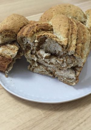 A picture of Coffee Marble Bread.