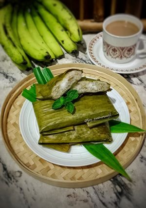 Foto resep Brusbus Pisang / Lepet Ketan Pisang (Khas Palembang)