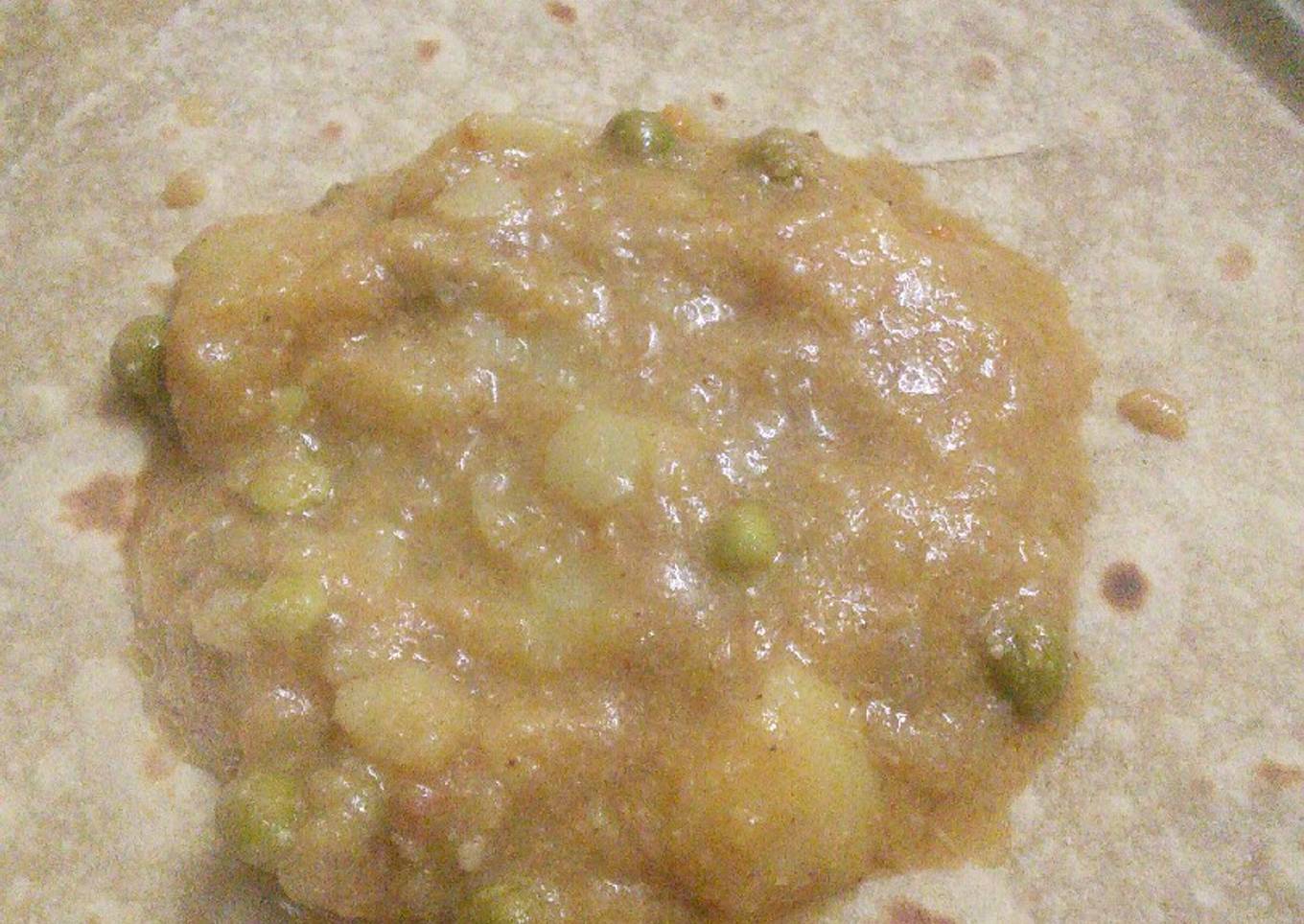 Aloo peas kuruma
