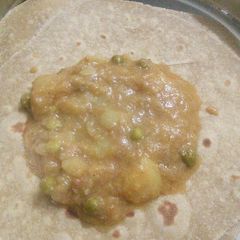 Aloo peas kuruma A picture of Aloo peas kuruma.