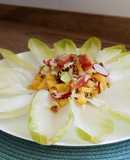Ensalada de endivia y mango