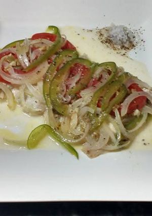 Una foto de Filete a La Veracruzana