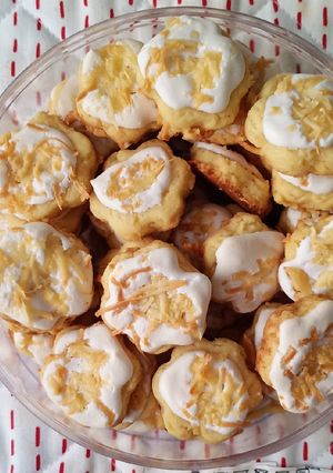 Foto resep Cheese Button Cookies