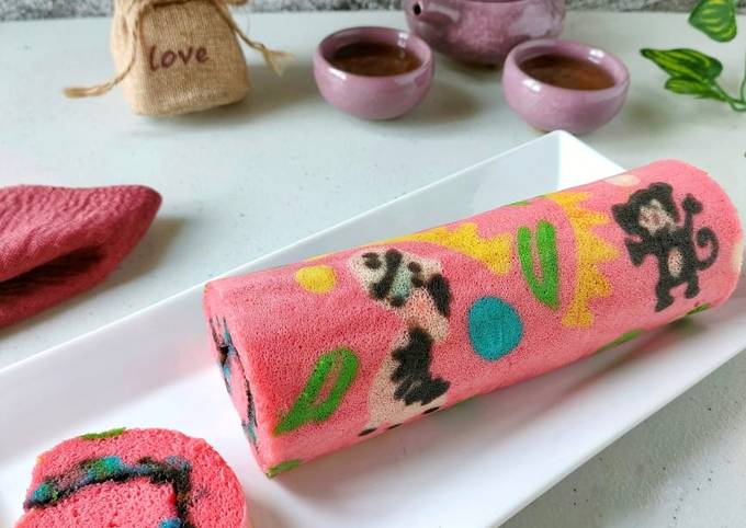 How to Make Perfect Bolu Gulung Motif