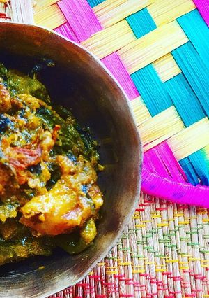 পুঁই চিংড়ি(pui chingri recipe in Bengali) রেসিপির প্রধান ছবি