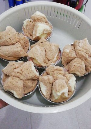Foto resep Bolu kukus coklat mekar