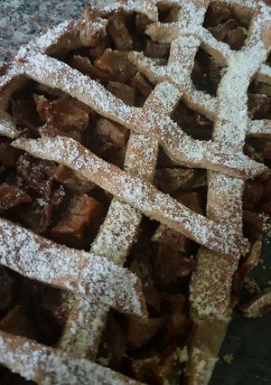 صورة لوصفة فطيرة التفاح