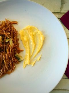 Una foto de Fideos rossejats con navajas