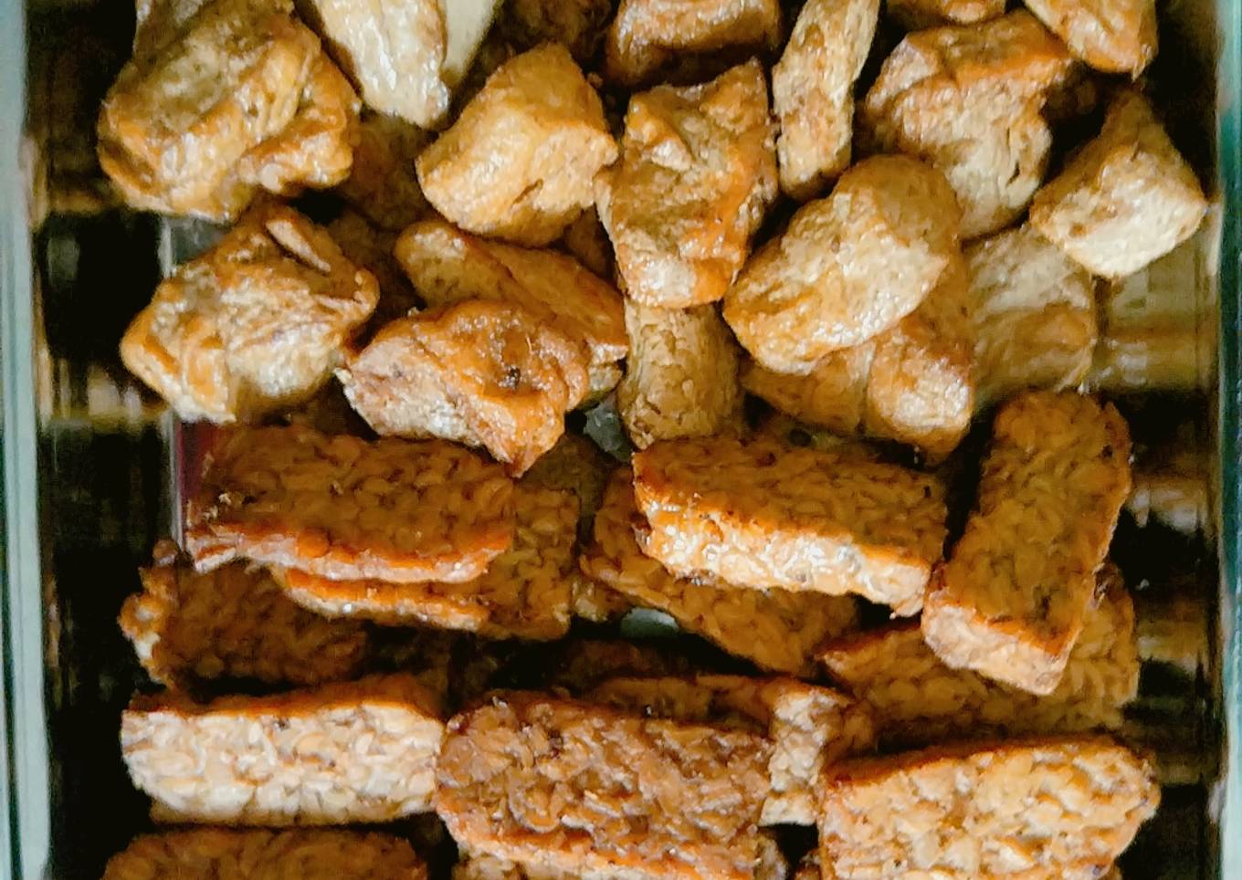 Tahu tempe bacem