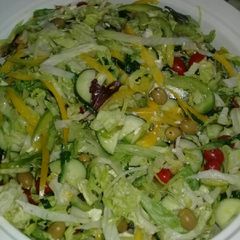 A picture of Greek salad.