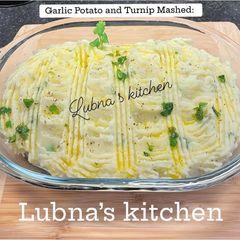Garlic Potato and Turnip Mashed: A picture of Garlic Potato and Turnip Mashed:.