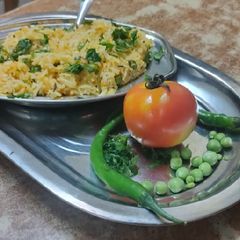 A picture of Namkeen chawal.