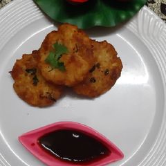 A picture of Potatoes Tikki.