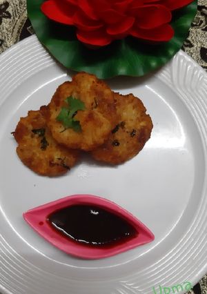 A picture of Potatoes Tikki.