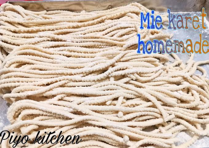 Resep Mie karet / mie besar 🜠Resep Mie karet / mie besar ðŸœ
