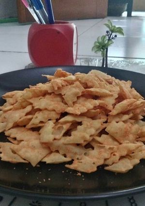 Foto resep Kulit pangsit pedas daun jeruk