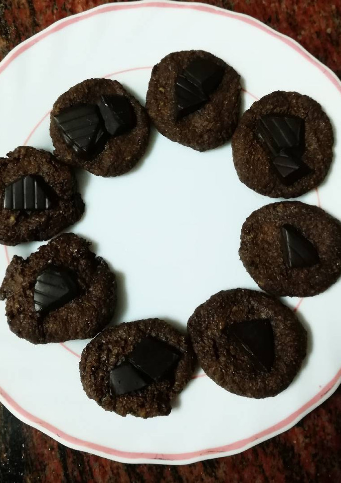 Una foto de Galletas chocolate healthy