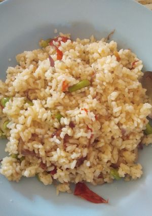 Foto resep Nasi Goreng pete pedas Sederhana