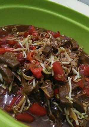 Foto resep Tumis Daging Tauge