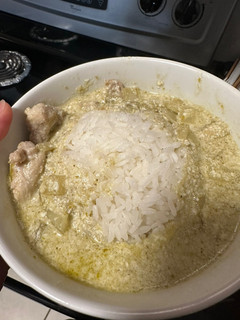 綠咖哩雞肉飯 的食譜成品照片