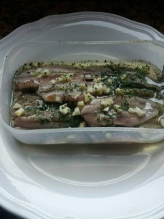 Una foto de Boquerones a la vinagreta