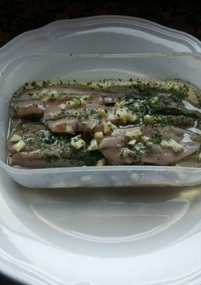 Una foto de Boquerones a la vinagreta