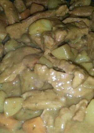 A picture of Spicy Pork Curry.