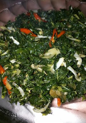 Foto resep Tumis daun pepaya ikan teri