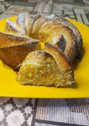 Una foto de Bizcocho de leche condensada y coco!! #revistacookpad