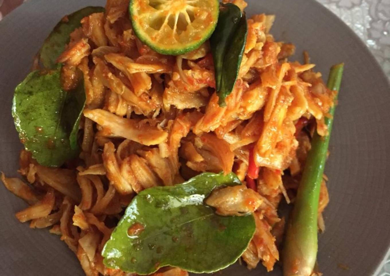Ayam Suir Bumbu Balado