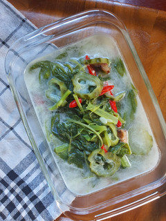 Foto resep Bobor Bayam plus Oyong