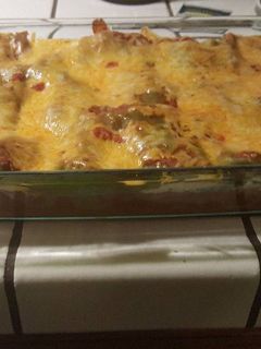 A picture of My Lasagna.