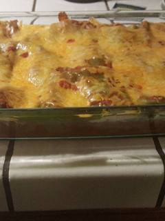 A picture of My Lasagna.