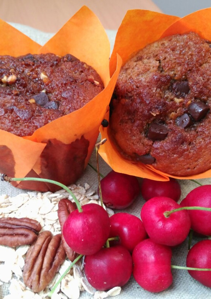 Una foto de Muffins de naranja ligeros