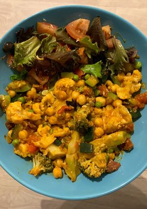 Zdjęcie przepisu Warzywa curry.