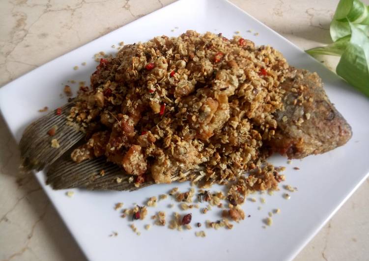 Mudah Cepat Memasak Gurame Oat Bawang Garam Ala Restoran