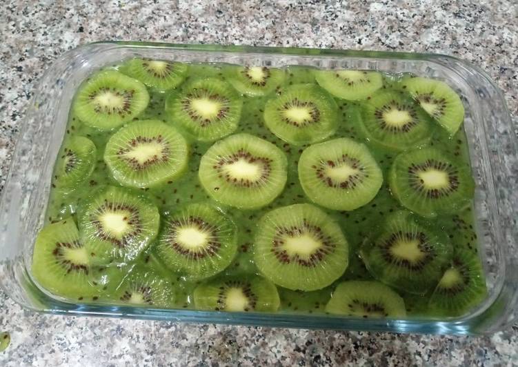 Simple Way to Prepare Super Quick Homemade Kiwi 🥝 dessert Recipes
