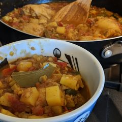 Tandoori Chicken Dal Curry A picture of Tandoori Chicken Dal Curry.