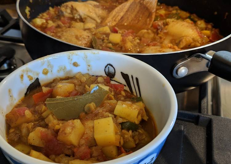Simple Way to Make Speedy Tandoori Chicken Dal Curry