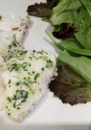 Foto principal de Merluza al papillote en sartén