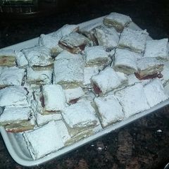 A picture of Puff Pastries with Guava.