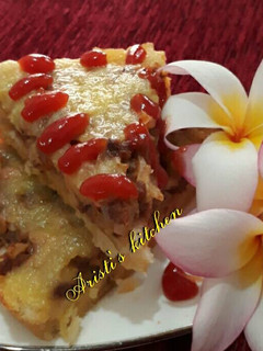 Foto resep Pizza lezat bolognese