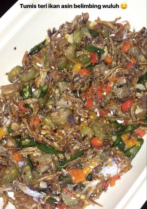 Foto resep Tumis Teri Ikan Asin Belimbing Wuluh