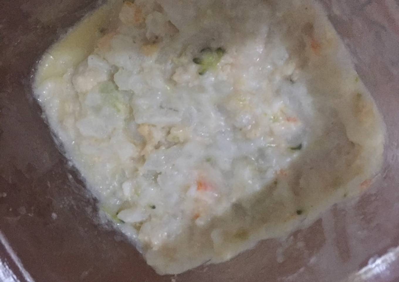 Bubur MPASI Udang Brokoli Gurih