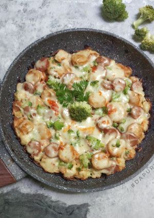Foto resep PIZZA TEFLON BROKOLI (Pizza Roti Tawar)
