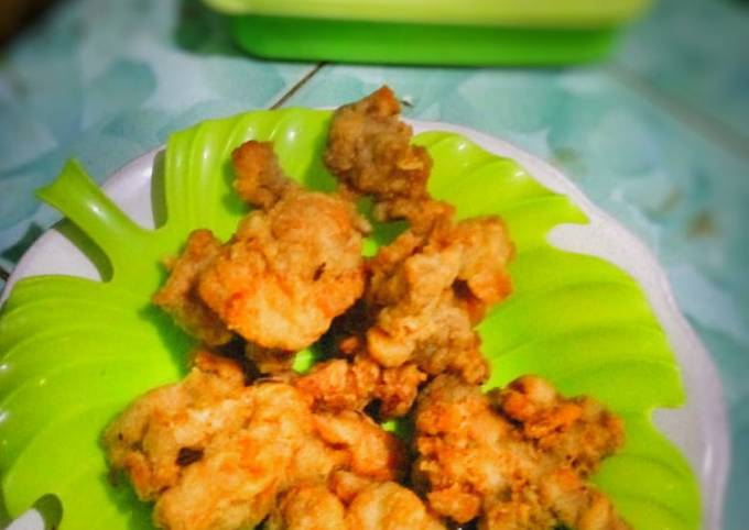 Fillet Ayam Tepung sederhana