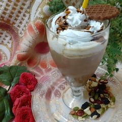 A picture of Chocolate tea frappe.